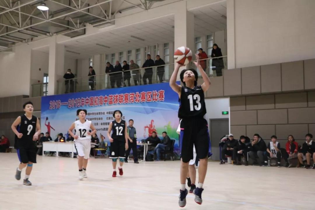 2018-2019年中国初高中篮球联赛在我校火热开